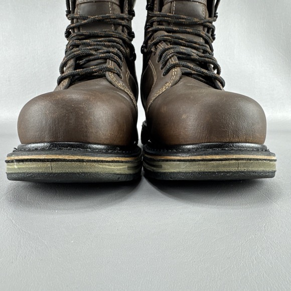 Danner Boots Steel Yard 8" Steel Toe Insulated 400G Mens Sz 8.5 Workwear Leather - Picture 4 of 12